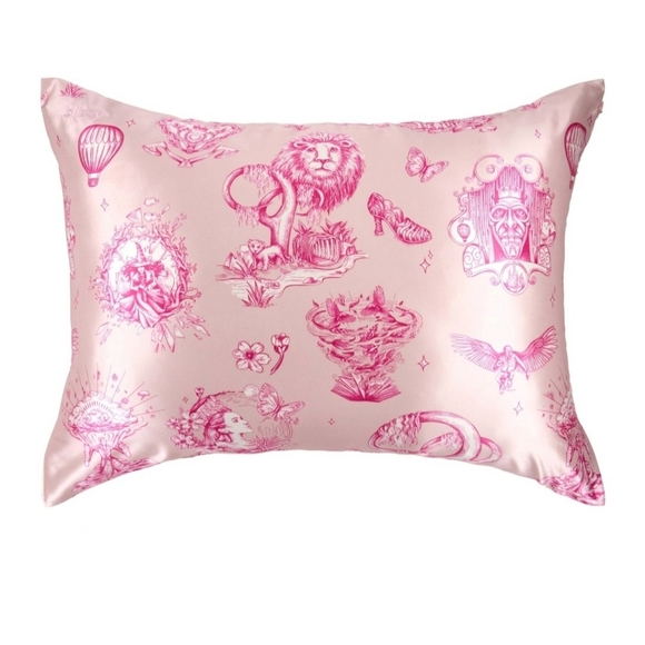 Blissy Other - NWT Blissy Wicked Katie Kime Standard 100% Pure Mulberry Silk Pillowcase Pink